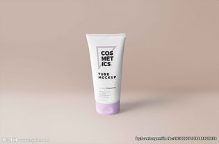 美容产品管瓶PSD源文件 日用品包装设计的利器